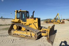 Buldozerio Caterpillar D6M LGP nuoma