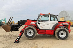 Teleskopinio krautuvo Manitou MT 1840 bucket + forks nuoma