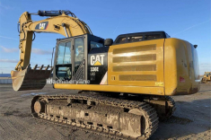 Vikšrinio ekskavatoriaus Caterpillar 336 nuoma