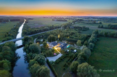 Sodybą,pirtis, kubilas, salės, ugniakuras 